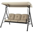 thumbnail image 1 of Garden Winds Replacement Canopy Top Cover for Belden Park Swing Version I - ONLY FIT Model RUS498X - Will not Fit Any Other Swing - Measures 76" x 48", 1 of 2
