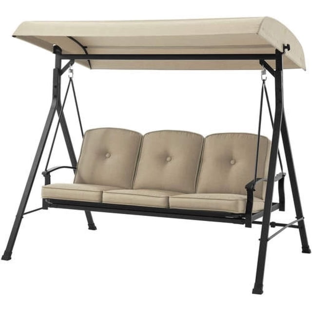 Garden Winds Replacement Canopy Top Cover for Belden Park Swing Version I - ONLY FIT Model RUS498X - Will not Fit Any Other Swing - Measures 76" x 48"