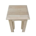 thumbnail image 5 of International Concepts 30" High Unfinished Tea Table, 5 of 6