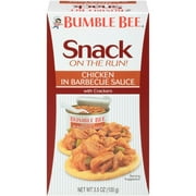 (8 pack) (8 Pack) Bumble Bee Snack On The Run! Chicken in Barbecue Sauce with Crackers, 3.5 oz Kit