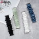 thumbnail image 2 of Correa elástica tipo coletero para Apple Watch de 44 mm, 40 mm, 42 mm, 41 mm, 38 mm, 45 mm y 49 mm, pulsera Ultra Loop para mujer, iWatch 9, 8, 7, 6, 5, 4 SE, 2 of 5