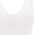 thumbnail image 6 of JINMGG Womens Plus Size Clearance $5 Women Sports Bra without Steel Ring No Chest Support Yoga Running Vest White S, 6 of 6