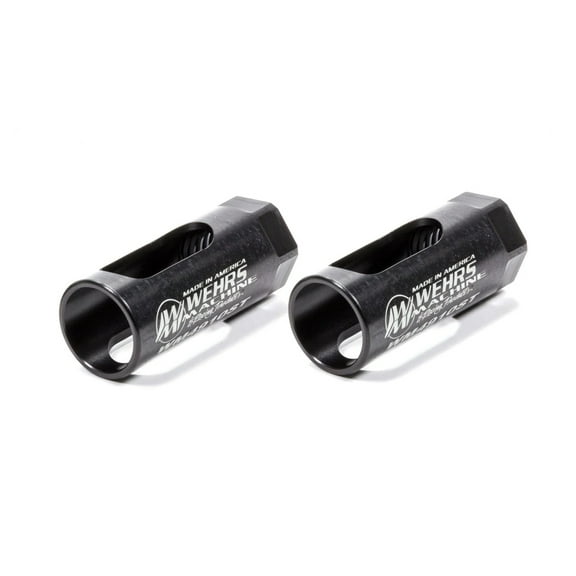Wehrs Screw Jack Jam Nuts Tall Steel Pair