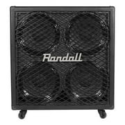 Randall RG412-U 4 x 12 in. 200W 8 Ohm Mono Steel Gril Cabinet, Black