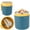 Navy Blue-530ml, variant on FUYGRCJ 18 oz Insulated Food Jar Vacuum Bento Box Lunch Containers Wide Mouth Food Soup Thermos with Spoon Stainless Steel Leak Proof Keeps Food