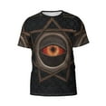thumbnail image 5 of Eye Tool Band Rock T-Shirt for Men Novelty 3D Pritneted Casual Short Sleeve Tees Shirt Summer Street T Shirt Top, 5 of 7