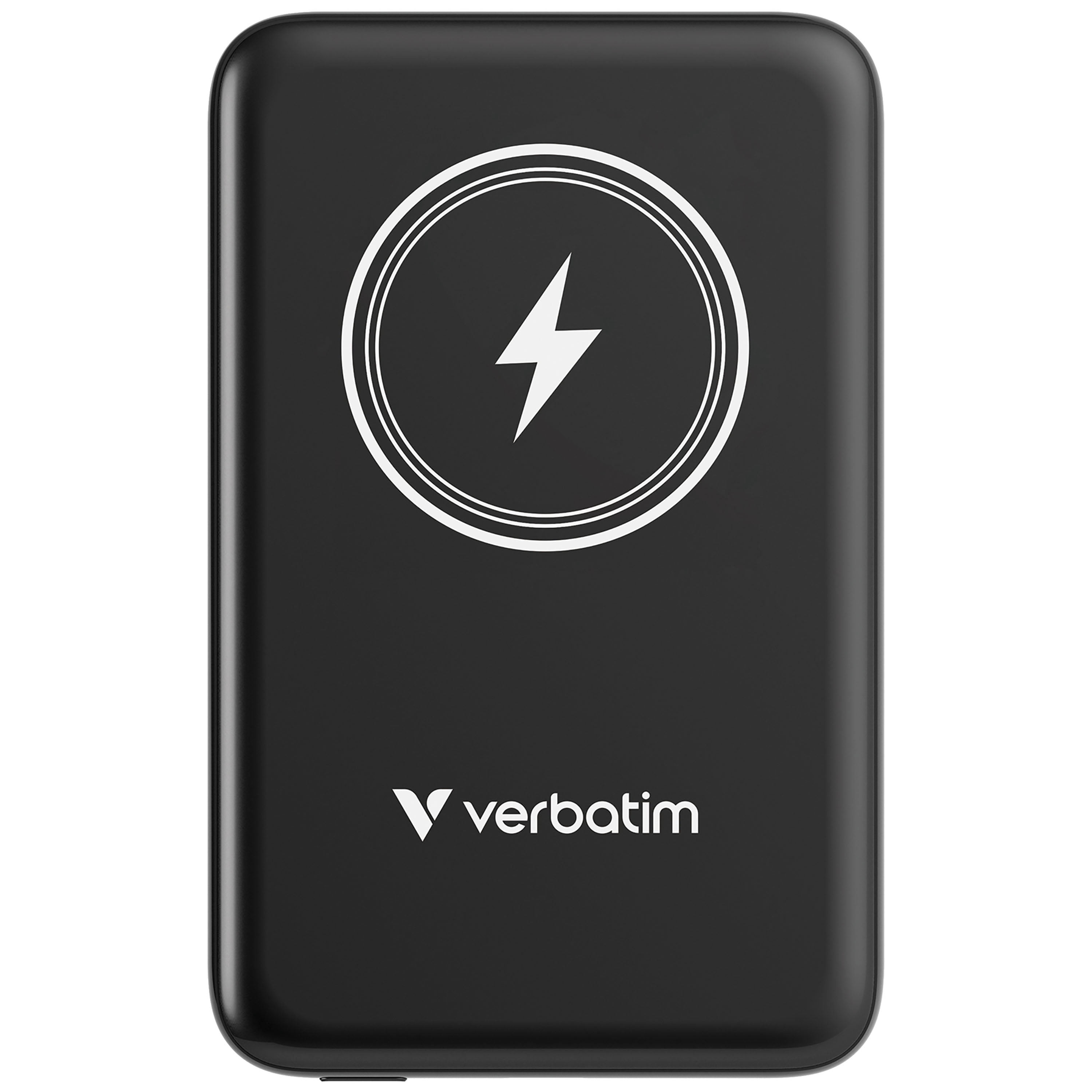 Verbatim Charge 'n' Go Magnetic Wireless Power Bank 10000 mAh - Black