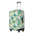 thumbnail image 2 of Daiia Lotus Flower1 Luggage Cover, Thickened Washable Travel Luggage Covers, Elastic Unique Baggage Covers for 18-20 inch Luggage-X-Large, 2 of 9