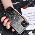 thumbnail image 2 of Bling Glitter Case for Samsung Galaxy S23 Ultra 5G,Sparkle Crystal Rhinestone 3D Homemade Diamond Full Cover Soft Slim Clear Bumper Protective Phone Case-Black, 2 of 3