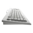 thumbnail image 2 of SILVER SEAL WHITE MEDICAL GRADE KEYBOARD w/ Quick Connect - Dishwasher Safe & An, 2 of 3