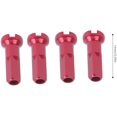 thumbnail image 3 of ABCISI 100pcs Bicycle Spoke, Aluminum Alloy Bicycle Wheel Spoke Bicycle End Caps Spoke Cap, Bike Wheel Spoke Nipples Combine Lightness and Easy to Install, Red, 14x6mm, 3 of 10