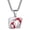SS6, variant on Festive Gifts 67 Number Pendant Stainless Steel Chain Necklace for Christmas Celebration