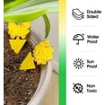 thumbnail image 4 of 58 Pack Flying Insect Traps for Plants – Yellow Sticky Traps for Fungus Gnats, Flies & Flying Bugs, Indoor Outdoor Flying Bug Catcher for Pots, Garden & Kitchen, Non-Toxic, Odorless, Kid & Pet Safe, 4 of 5
