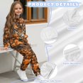 thumbnail image 6 of Uorisanigo Boys Sweatsuit Set - 2 Piece Oversized Cute Dragon Blue Pullover Hoodies Sweatshirt and Girls Sweatpants Fall Outfits Sets Sweatshirt and Pants Outfit, 6 of 7