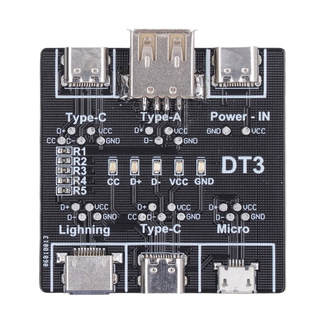 USB Cable Detection Board Accurate Safe To Use Various Testing Type Data Cable Detection Board PCB for Mobile Phone ANGGREK Otros