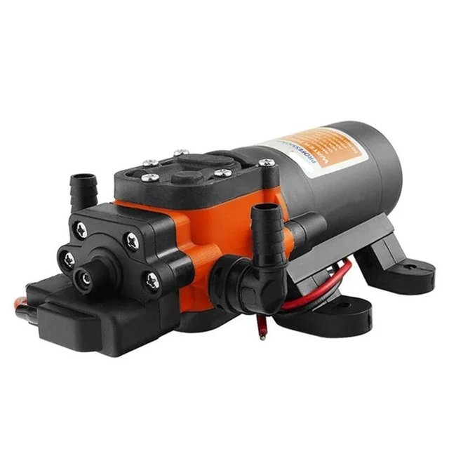 Portable Marine Water Pump Diaphragm Self-priming Pump Boat Accessories Shower Toilet Pumping Motor Home ,Reliability Performance