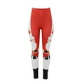 thumbnail image 3 of MKLEKYY Leggings para mujer Leggings navideños de cintura alta para mujer Leggings con estampado navideño novedoso Ropa navideña divertida 3699, 3 of 4