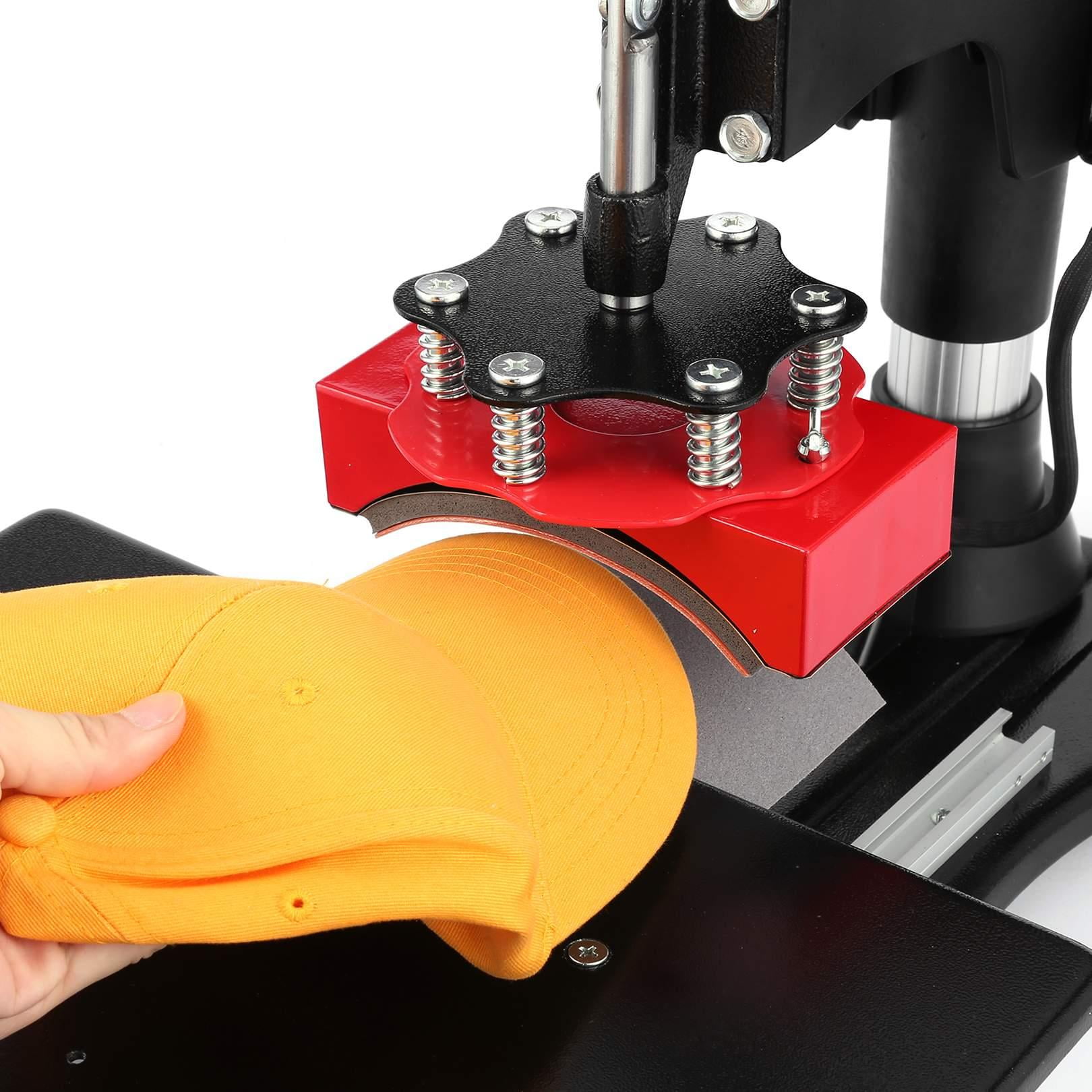 5 in 1 Heat Press Machine 12'' x 15'', Heating Evenly Digital Sublimation Press, 360° Swing Away Heat Transfer Machine for T-shirt Mug Hat sports gifts