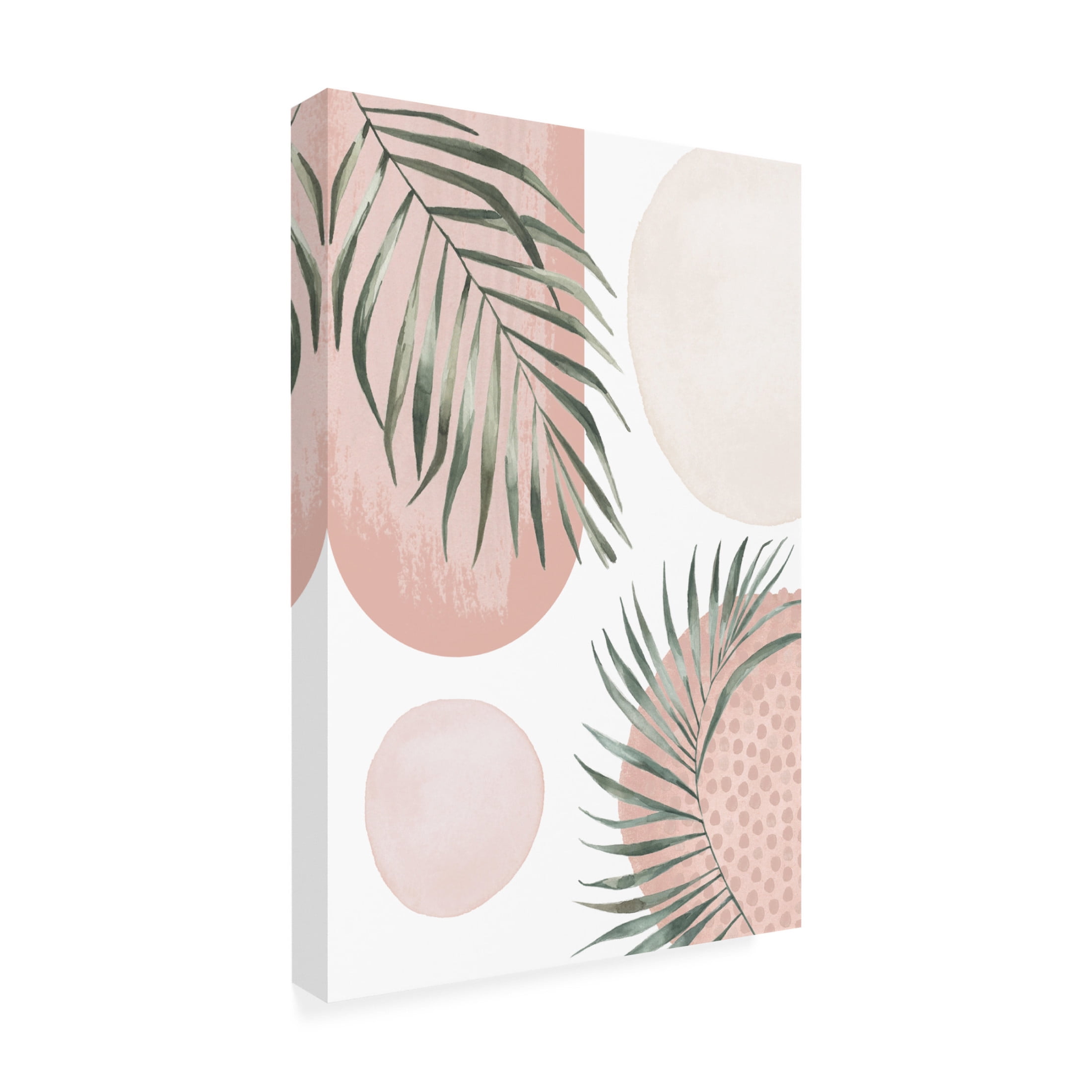 Trademark Fine Art Sally Ann Moss Green Fern 1 Canvas Wall Art