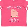 thumbnail image 4 of Inktastic Just a Kid Who Loves Pigs Boys or Girls Toddler T-Shirt, 4 of 5