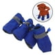 thumbnail image 5 of 4 piezas de botas impermeables antideslizantes para perros Botines para mascotas de todas las estaciones para perros pequeños a medianos talla XL (azul), 5 of 6