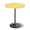 31.5" Tabletop, variant on 31.5 Inch Round Pub Cocktail Table for Dining Room Kitchen Patio Bar, 27.5"- 36" Height-Adjustable, Bar Height Pub High Top with Metal Pole and Base, Yellow