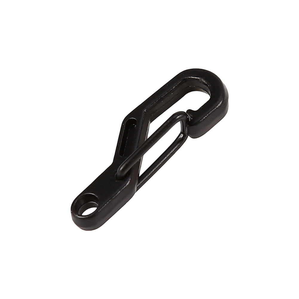 Biuzi Mini Carabiner Keychain 5Pcs/Bag EDC Alloy Outdoor Mini Spring Hook Keychain Carabiner Key Ring Clips Hook