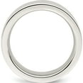 thumbnail image 2 of Sterling Silver Ss 6mm Comfort Fit Flat Size 5 Band Made In United States qcfb060-5, 2 of 5