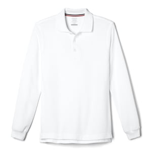 French Toast Boys Long Sleeve School Uniform Polo