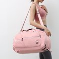 thumbnail image 4 of Bolsa de lona Oxford con compartimento para zapatos Bolsillo lateral para acampar Senderismo JShteea Para Estrenar, 4 of 9