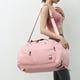 thumbnail image 4 of Fitness Gym Bag Impermeable Viaje Equipaje Yoga Bolso con compartimento para zapatos (Rosa), 4 of 6
