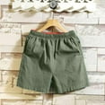 thumbnail image 2 of Dagugfen Athletic Shorts for Men Casual Loose Lightweight Elastic Waist Drawstring Shorts Summer Outdoor Beach Shorts with Pockets, 2 of 5