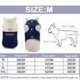 thumbnail image 7 of Rewera Windproof Dog Winter Coat, Dog Jacket Warm Dog Vest Cold Weather Pet Apparel (Blue), 7 of 7