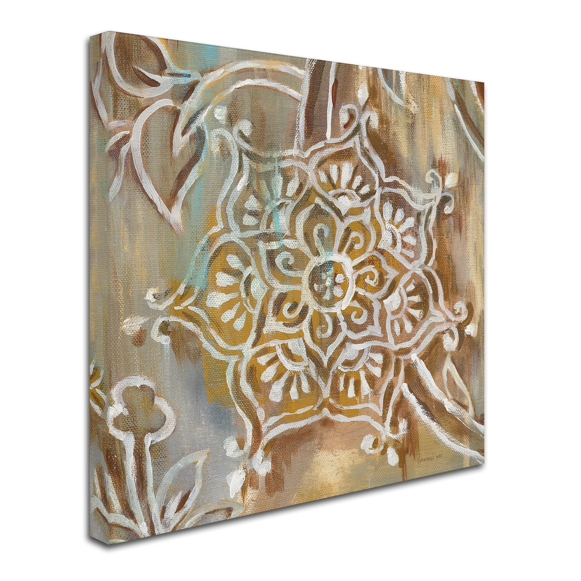 Trademark Fine Art "Henna III" Canvas Art by Danhui Nai