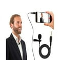 thumbnail image 2 of Small Microphone Mobile Phone Clip-on 3.5mm Jack Wired Portable Condenser Microphones Audio Accessories For Smart Phones, 2 of 6