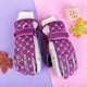 thumbnail image 4 of Guantes de algodón para esquiar y jugar en la nieve para niños de 4 a 17 años, gruesos, resistentes al frío, impermeables, a prueba de viento, antideslizantes y cálidos, para invierno, 4 of 5