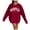 Beige, variant on Riforla Tennessee Letter Print Adult Unisex Crewneck Sweatshirts for Women Long Sleeve Pullover Top Casual Loose Fit Beige L