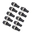 thumbnail image 3 of Black Fuse Holder, Fuse Tube Protector, 10A 250V  Auto Stereo Glass Tube Fuse Panel Install The Chassis 10pcs, 3 of 8