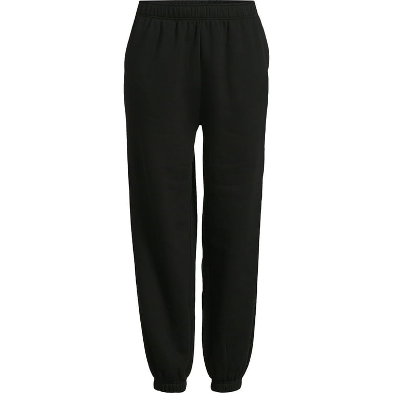 No Boundaries Fleece Jogger Pants 28 Inseam Women s Walmart