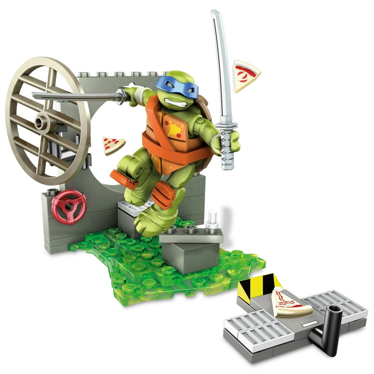 Mega Bloks Teenage Mutant Ninja Turtles Leo Pizza Fury - Walmart.com