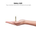thumbnail image 3 of Qijita 4pcs 6.3mm Male to 3.5mm Female Stereo Audio Headphone Adapter Converter, 3 of 6