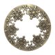 thumbnail image 3 of Adorno para velas Colco Tapa de Vela Uniformemente Metal, 3 of 8