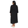 thumbnail image 2 of Women's N by Natori PC4004 Congo Robe (Black 3X), 2 of 2
