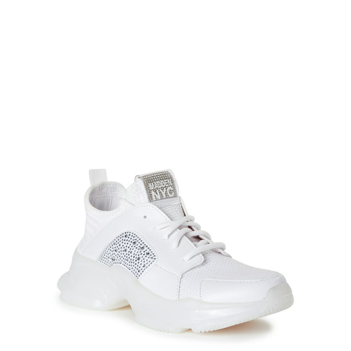 Madden NYC Women's Rhinestone Athletic Sneakers