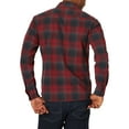 thumbnail image 3 of Wrangler Men's Premium Slim Fit Plaid Shirt, 3 of 4