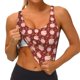 thumbnail image 3 of Balery Cute Pig with Coins Sujetadores deportivos con espalda cruzada para mujer, acolchados, sin costuras, de alto impacto, ideales para yoga, gimnasio, entrenamiento y fitness.-Large, 3 of 8