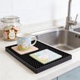 thumbnail image 1 of Silicone Draining Tray, Multi-Purpose Tableware Drying Pad, Non-Slip Heat Insulation Pad for Tea Sets, Plates & Cups, Fast Drying, Easy-Clean Drainage Mat for Kitchen & Household Use, 1 of 6