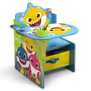 Baby Shark Chair Desk with Storage Bin - Ideal for Arts & Crafts, Snack Time, Homeschooling, Homework & More by Delta Children
