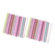thumbnail image 1 of 50 de tiras de plástico duro reutilizables coloridas con cepillo de limpieza, 1 of 9