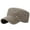 R Brown, variant on Men Women Unisex Flat Top Cap Cotton Casual Summer Outdoor Hat Comfortable Leisure Hat Army Green
